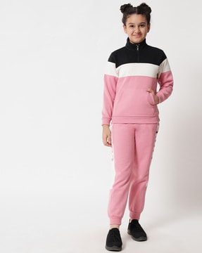 hosiery black & pink Ladies Sportswear Tracksuit at Rs 450/piece in New  Delhi