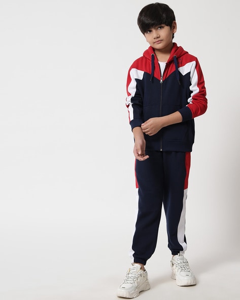 Amazon.com: Kids Girls Boys Tracksuit Contrast Panelled Grey Hooded Hoodie  Bottom Jog Suits: Clothing, Shoes & Jewelry