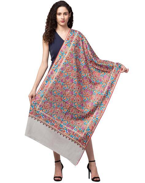 Floral Print Scarf Stole view 2