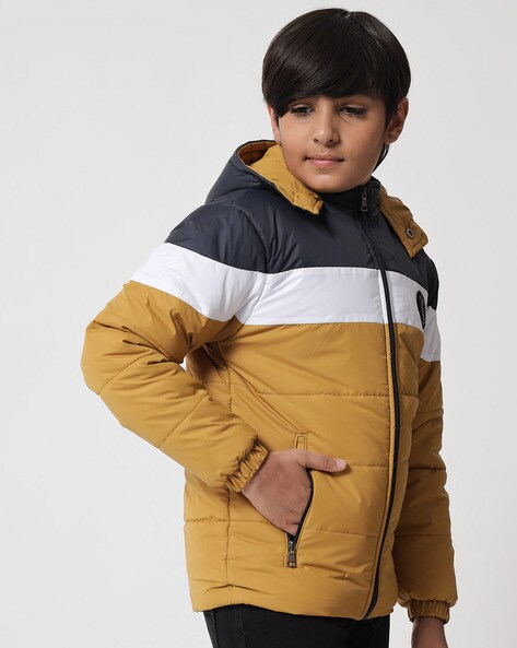 Mustard boys clearance coat