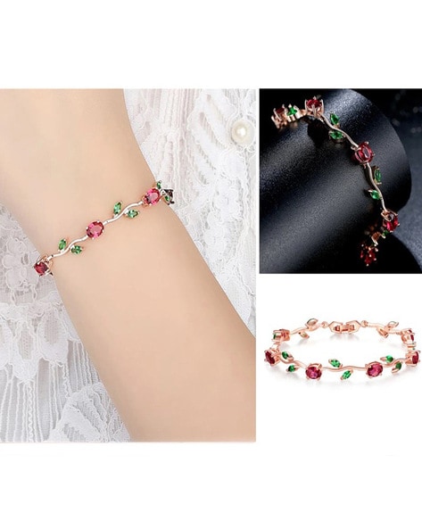 Fashionable Jewelry European Bracelet Heart Hallow Ball Bowknot Dancing  Ballerina Charm Bracelets for Women