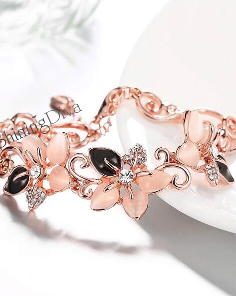 Pearl Flower Bracelet | Alaya Couture