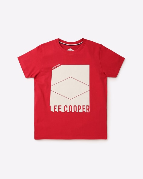 Lee Cooper Printed Round-Neck T-shirt