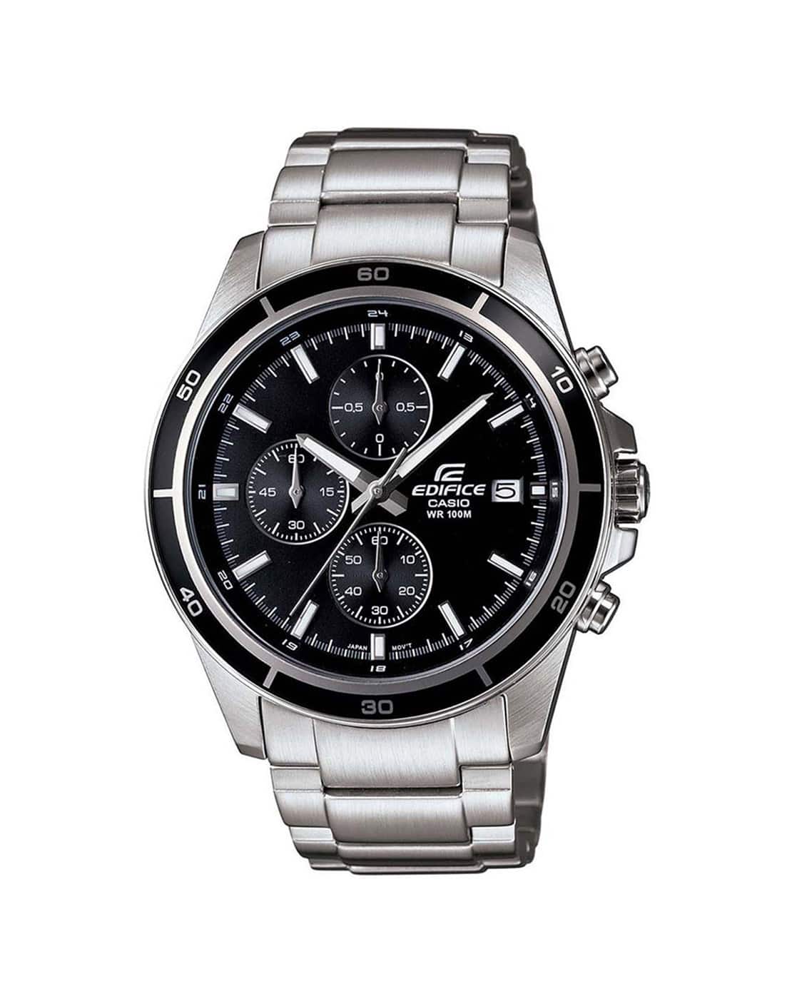 Buy Casio Men EX093 EDifice EFR-526D-1AVUDF Black Analog Dial