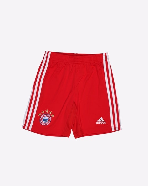 Boys red adidas store shorts