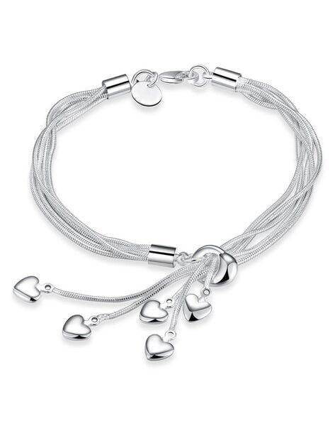 Indian Real Silver Women Bangles with jingle Bells ladies Openable gajre  6.4 CM [Video] [Video] | Silver anklets, Silver bangle bracelets, Bangles