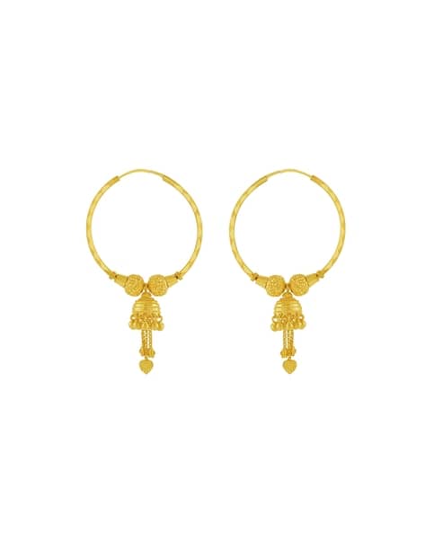 Yellow Gold Hoop Earrings