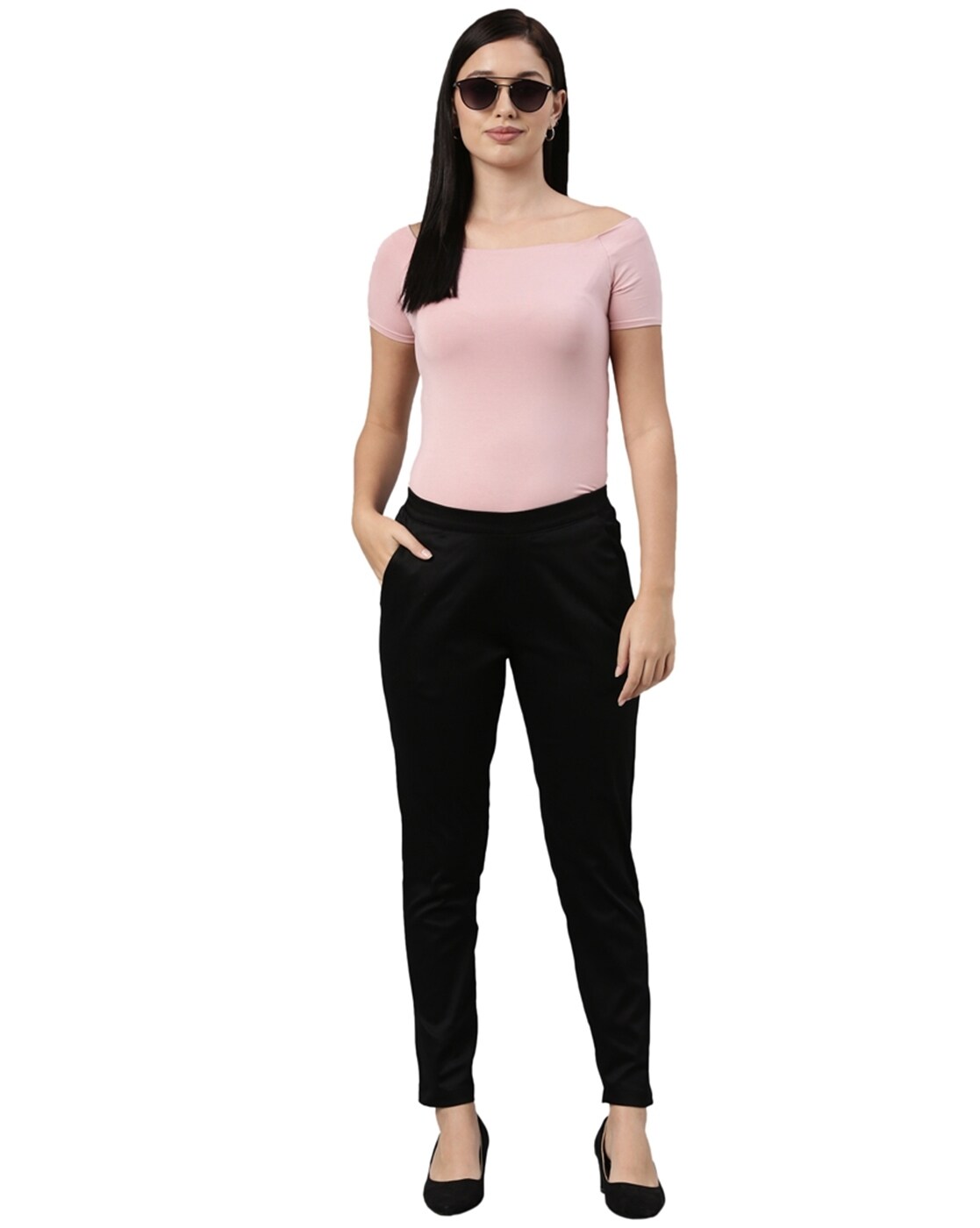 Buy Black Jeans & Jeggings for Women by GO COLORS Online