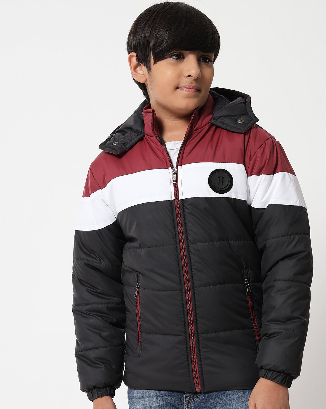 Buy Coolsters By Pantaloons Boys Colourblocked Puffer Jacket - Jackets for  Boys 25591810 | Myntra