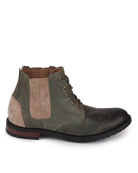 chelsea boots with laces men's