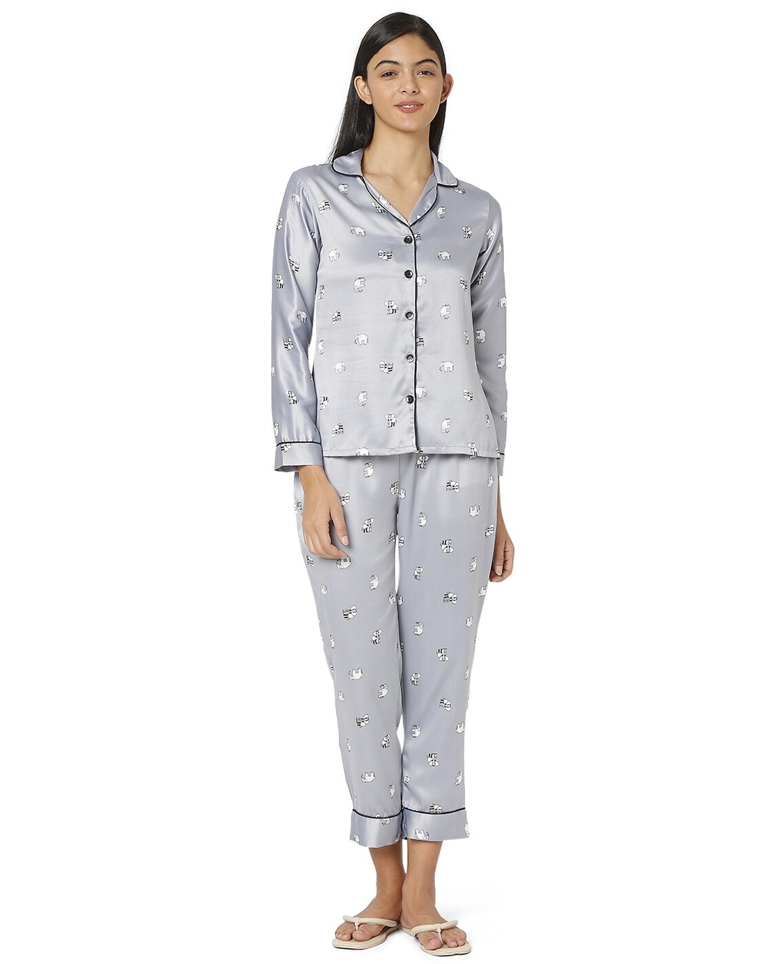 Ladies discount elephant pyjamas