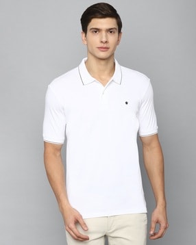 Louis Philippe Polo T-Shirts, Louis Philippe Navy T-shirt for Men