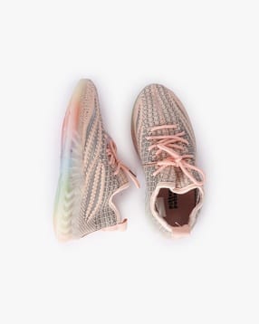 pitter-patter Knitted Lace-Up Shoes-picture-48