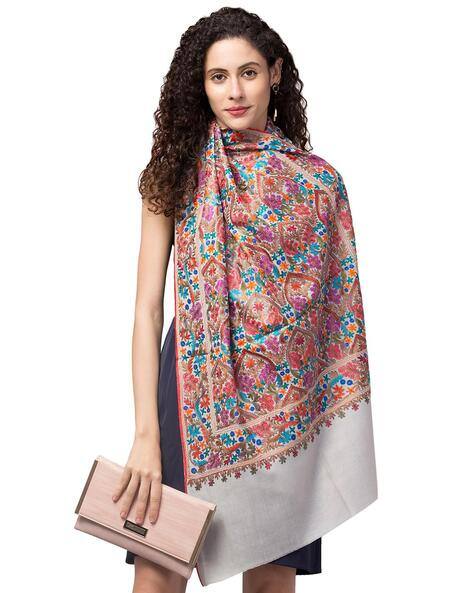 Floral Print Scarf Stole