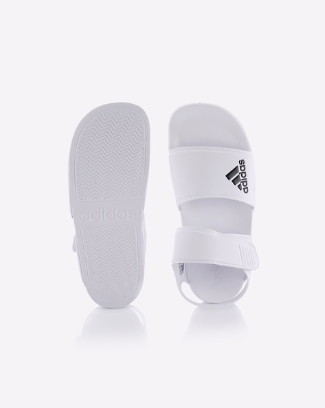 Adidas slipper outlet white