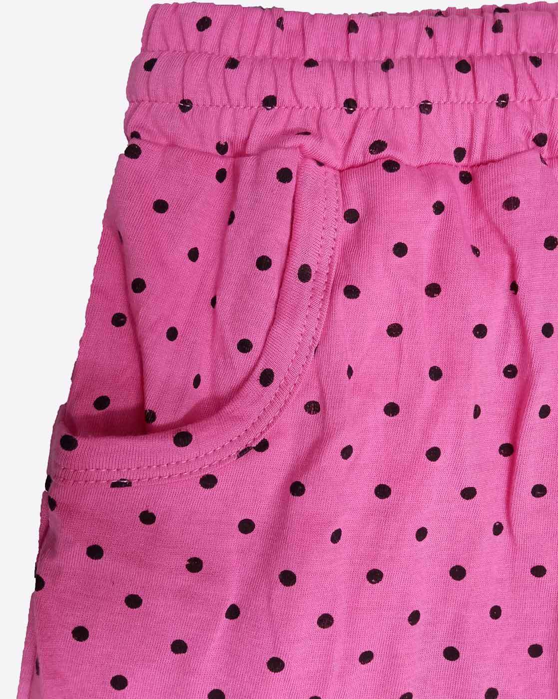 Buy Blue & Pink Trousers & Pants for Girls by INDIWEAVES Online