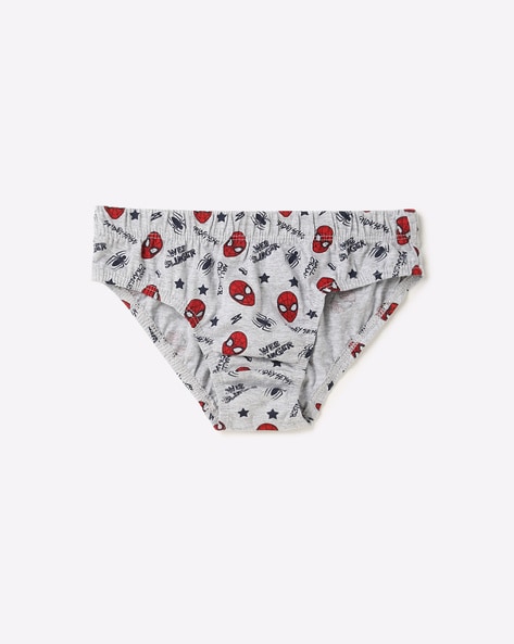 Pack of 3 Mickey Mouse Print Concealed Briefs