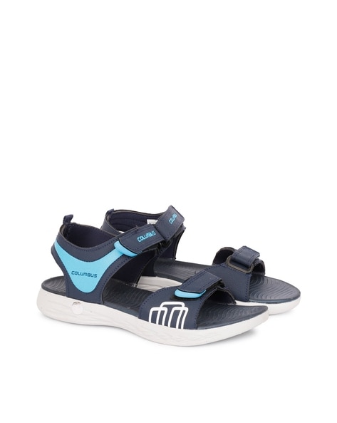 Buy Columbus Men Red & Black Sports Sandals - Sports Sandals for Men  9899449 | Myntra