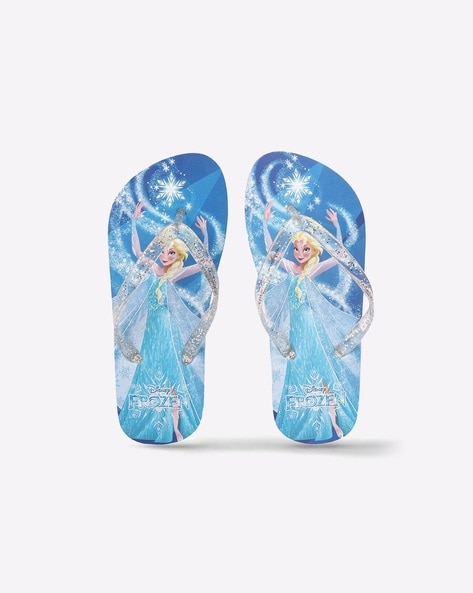 Disney Disney Print Thong-Strap Flip-Flops