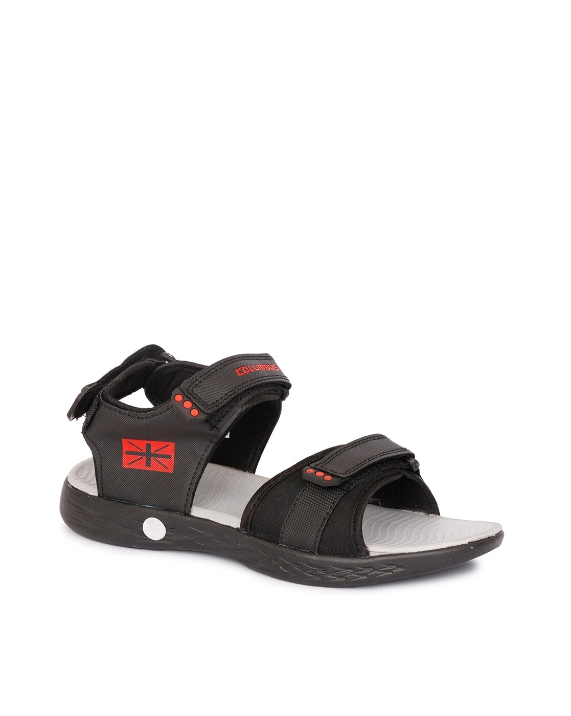 COLUMBUS Knitcool-5 Black Men Black Sandals - Buy COLUMBUS Knitcool-5 Black  Men Black Sandals Online at Best Price - Shop Online for Footwears in India  | Flipkart.com