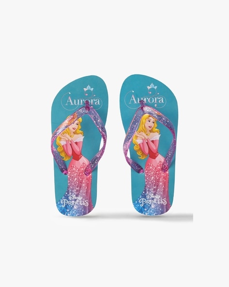 Disney Disney Print Thong-Strap Flip-Flops