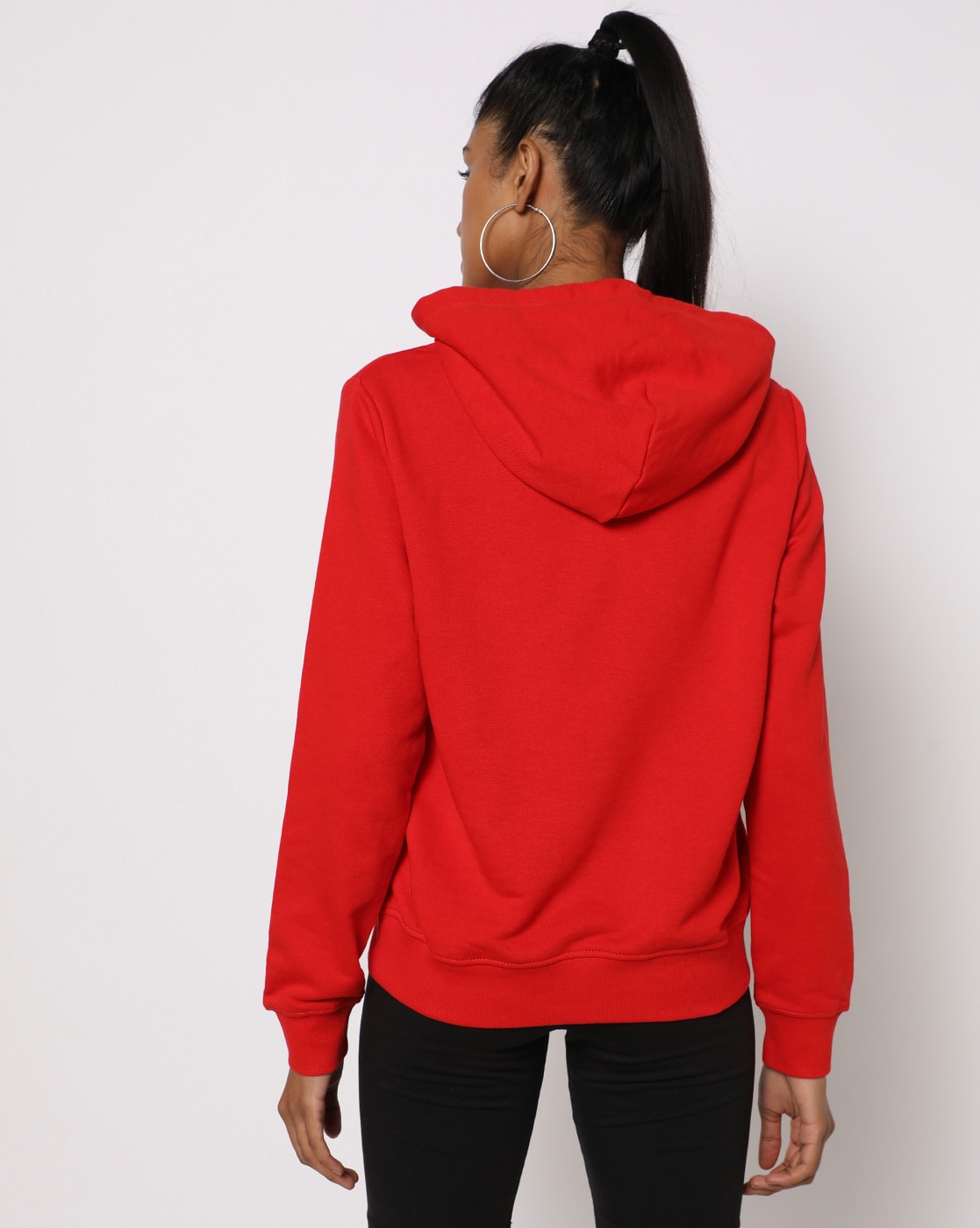 Red tommy hilfiger 2024 hoodie womens