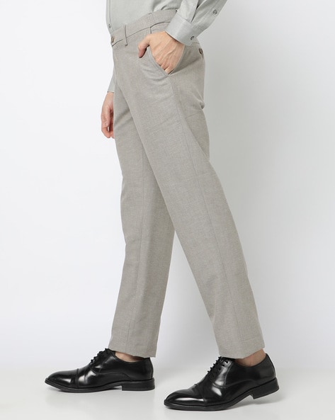 Slim Fit Casual Wear Cement Armani Mens Formal Pant at Rs 364 in Pune