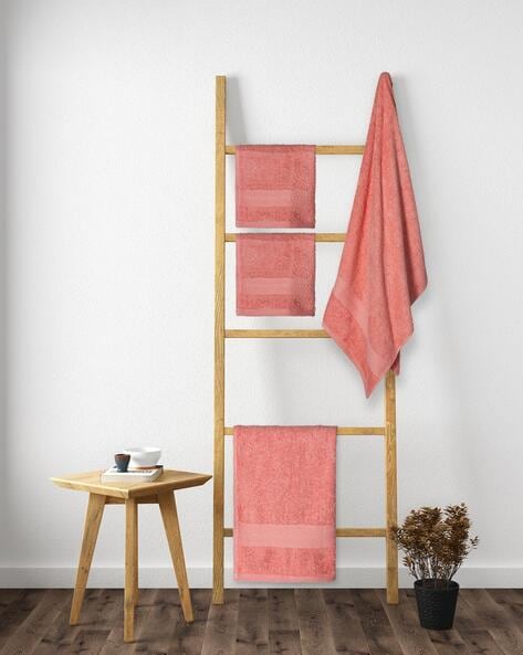 Price History of PORTICO Set of 4 Cotton Towels from Ajio 2191 2048739