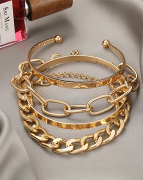 Buy Shining Diva Fashion 18k Rose Gold Stylish Bangle Bracelet for Girls  and Women 9871b Online at desertcartINDIA