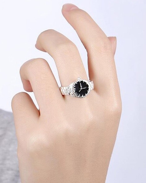 Lovers Creative Finger Ring Watch | Joyería bonita, Anillos para hombres,  Accesorios de joyería
