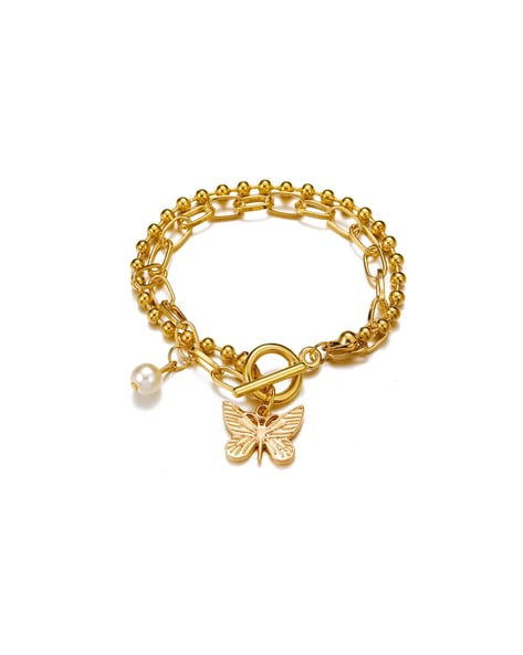 Sajni Gold Kada Online Jewellery Shopping India | Rose Gold 18K | Candere  by Kalyan Jewellers