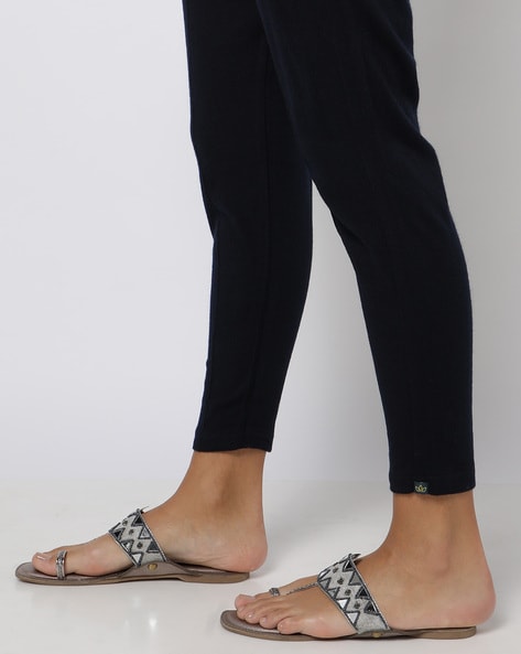 Buy Navy Blue Leggings for Women by AVAASA MIX N' MATCH Online