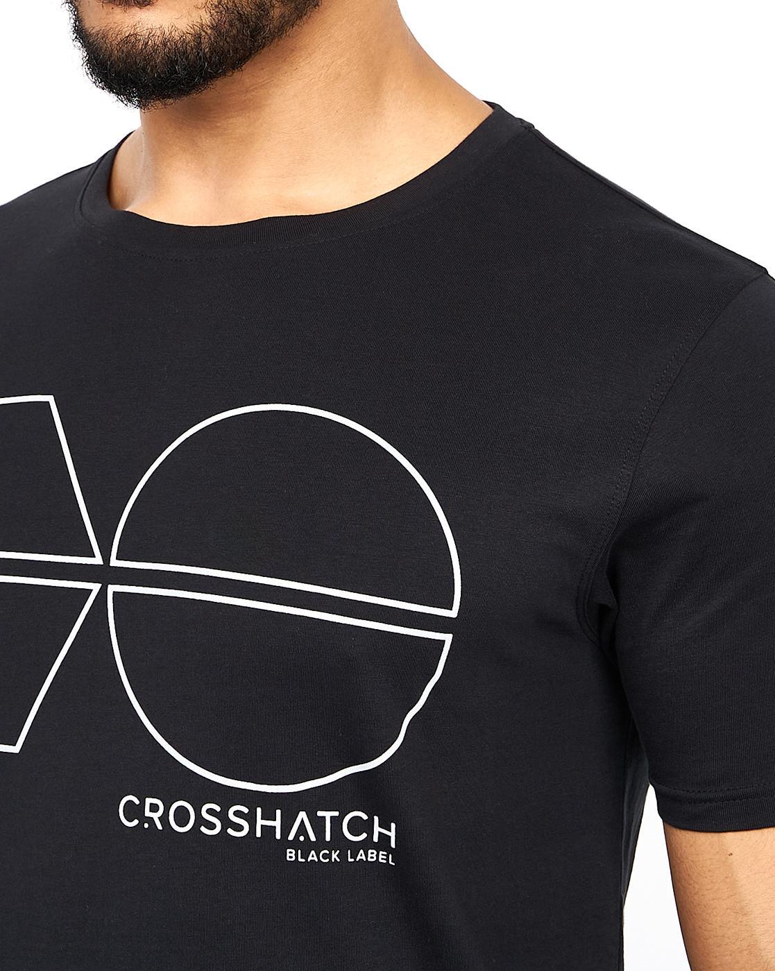 crosshatch black label t shirt