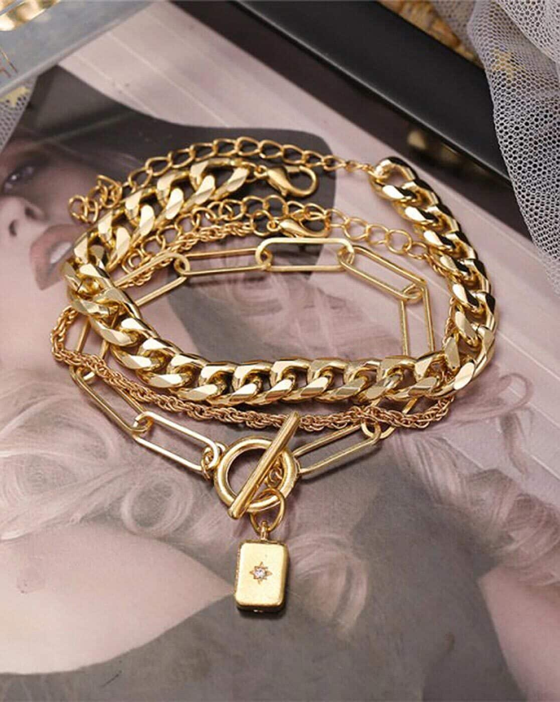 Buy Melorra Set to X 18k Gold Bracelet Online At Best Price  Tata CLiQ