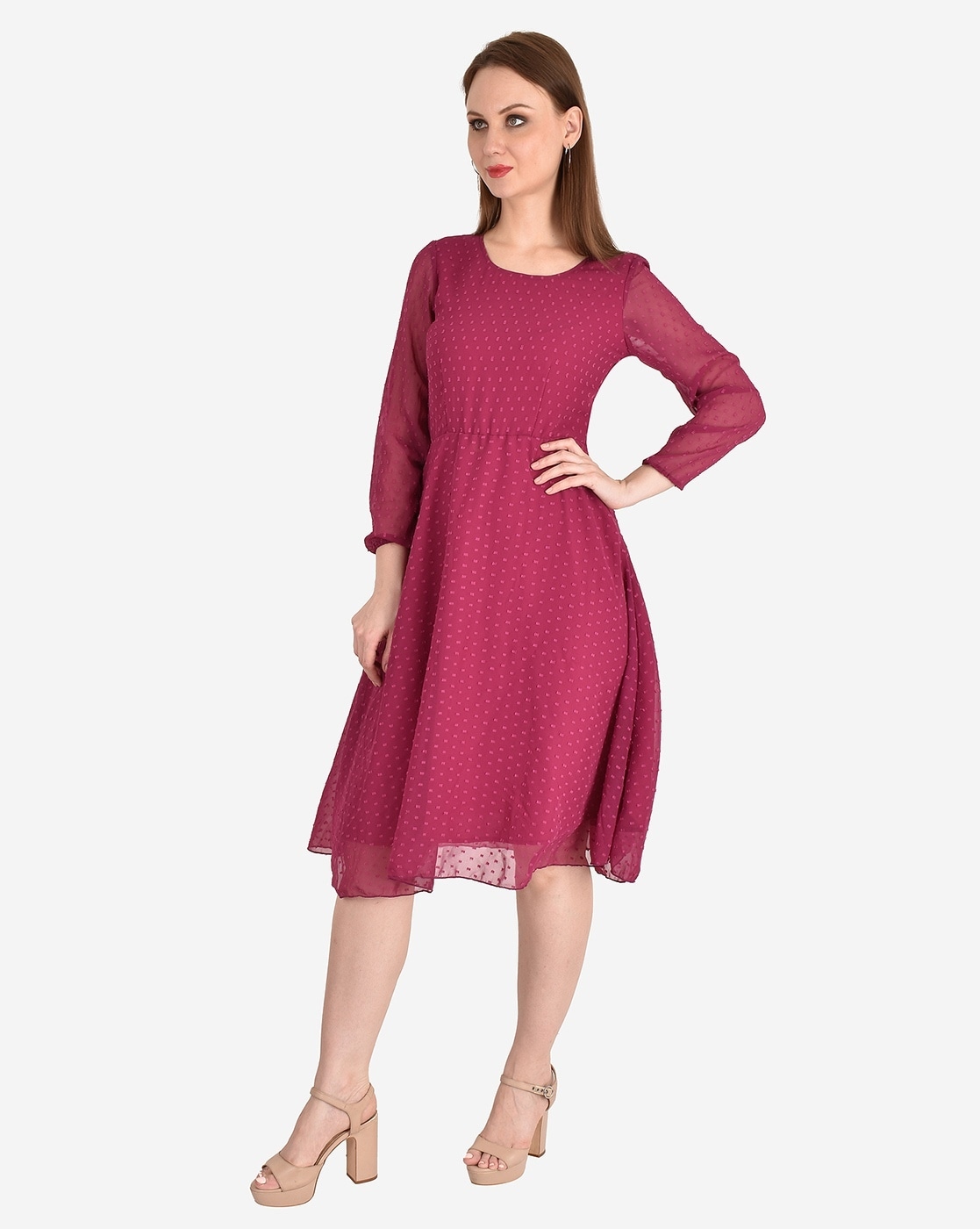 Buy Green Dresses for Women by PRETTIFY Online | Ajio.com