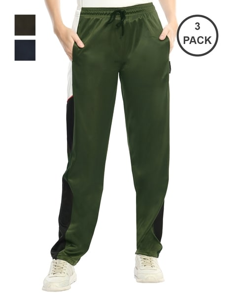 Buy Multicoloured Track Pants for Women by INDIWEAVES Online