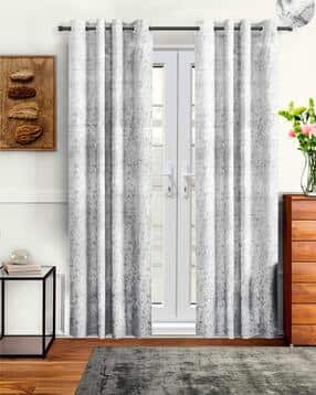Set of 2 Printed Long Door Curtains-image-35