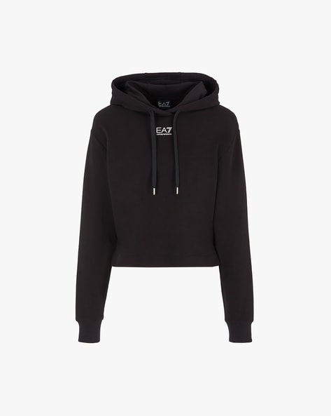 Buy Black Sweatshirt & Hoodies for Women by EA7 Emporio Armani Online |  