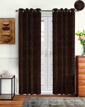 Pack of 2 Printed Door Curtains