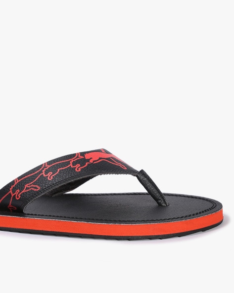 Buy Black Flip Flop Slippers for Men by Puma Online Ajio