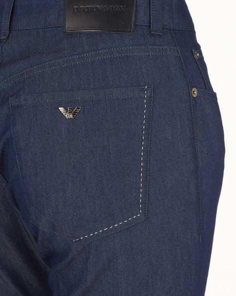 Emporio Armani Jeans Horsehair Logo Leg
