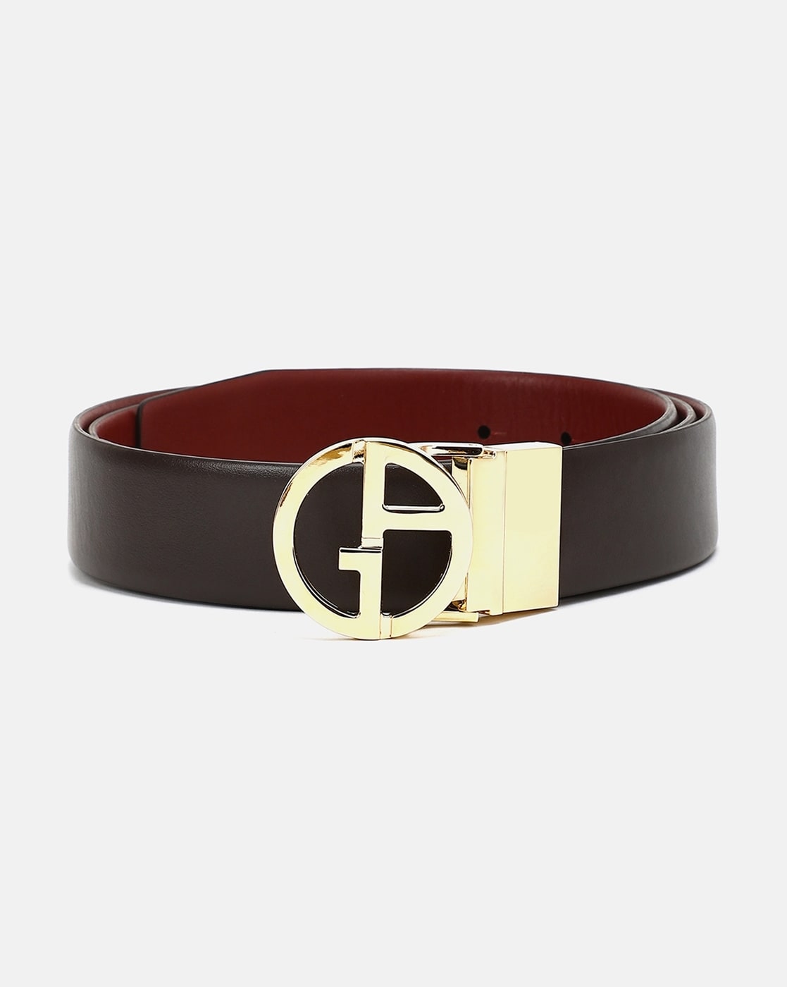 Giorgio armani leather belt best sale