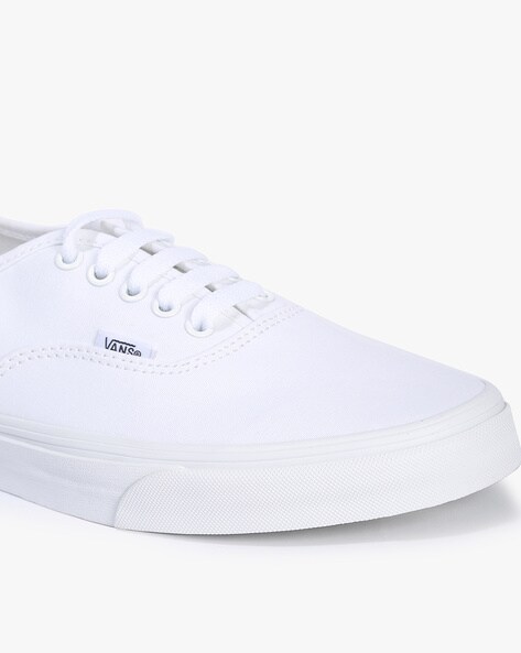 Men's authentic cheap white vans