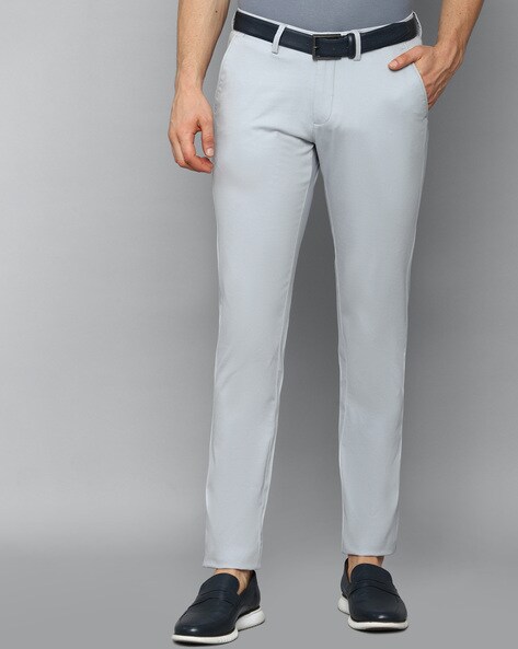 Louis Philippe Sport Casual Trousers Buy Louis Philippe ATH Work Grey  Trousers Online  Nykaa Fashion