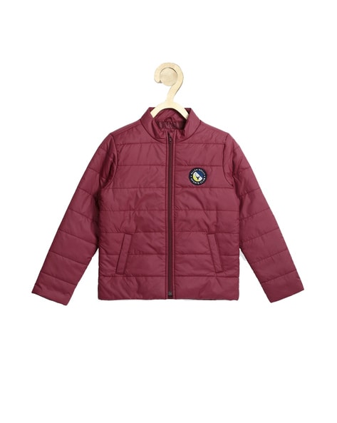 Buy Allen Solly Womens Maroon Jacket online