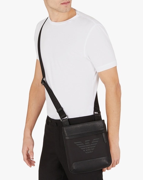 Emporio Armani Small Eagle Logo Cross-Body Bag