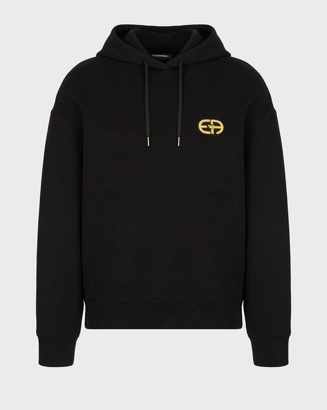 Black and yellow balenciaga hoodie Clearance