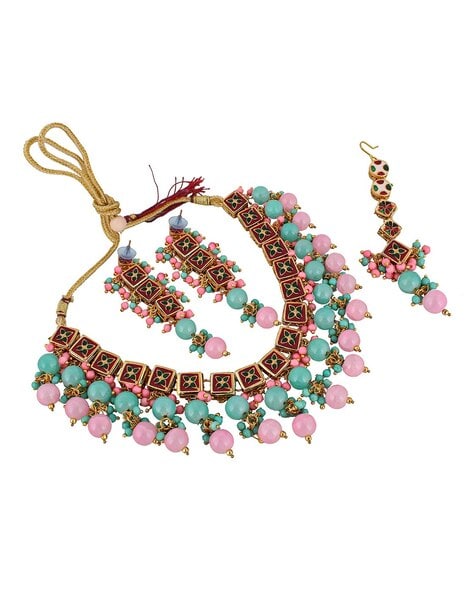 Buy Multicoloured FashionJewellerySets for Women by Lucky Jewellery Online