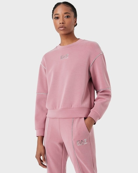 Sweatshirt with Drop Down Shoulders