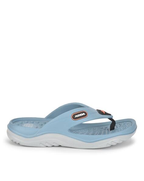Buy Blue Flip Flop u0026 Slippers for Men by ADDA Online | Ajio.com
